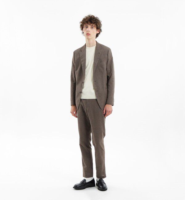 MACKINTOSH PHILOSOPHY「テーラード ジャージー パンツ カラミSUPER LIGHT」|スラックス|