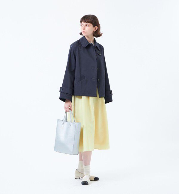 MACKINTOSH PHILOSOPHY「【WEB&一部店舗限定】【WELBURY SHORT(ウェルベリーショート)】ダブルクロス製」|ステンカラーコート|