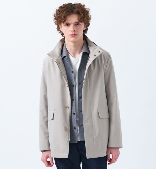 MACKINTOSH PHILOSOPHY「タイプライター BELFAST（ベルファスト）ショート」|ブルゾン・スタジャン|グレー