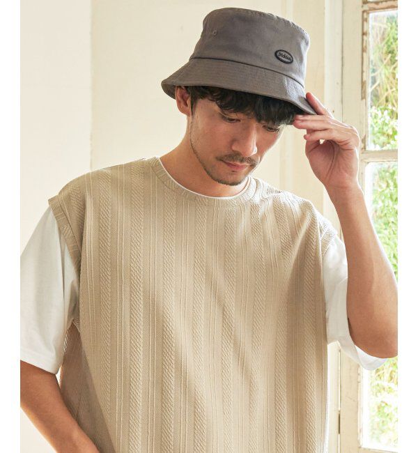 ikka「ＤＫ　ロゴワッペンバケットハット」|その他|