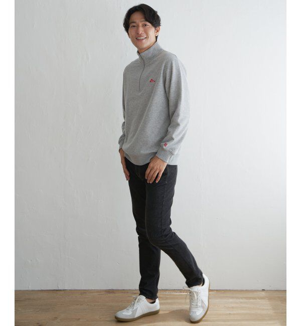 ikka「URBAN NATURE LIFE アーバンネイチャーライフ スウェットハーフジップ」|パーカー|