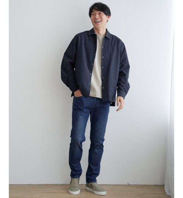 ikka「イージケアサッカースナップシャウター」|ブルゾン・スタジャン|