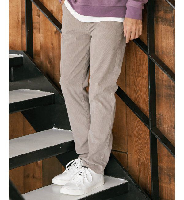 ikka「GOKU楽パンツ EASY STRETCH コーデュロイ5P」|その他|