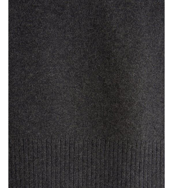 ikka「【親子おそろい】クリーミーサイドスリットニット」|プルオーバー|