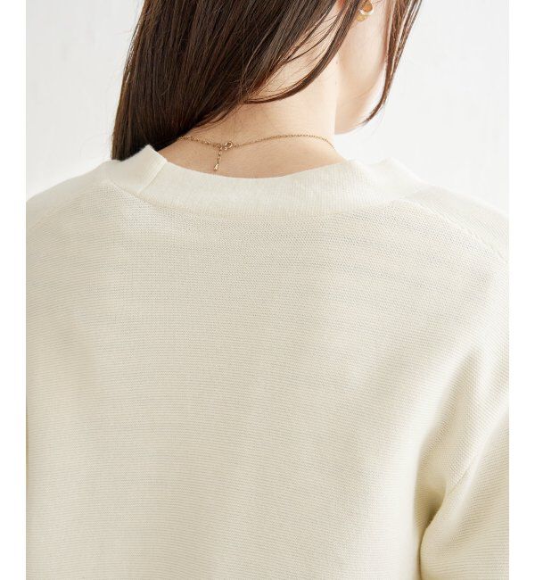 ikka「【洗濯機で洗える】GOKU楽ニットカーディガン」|その他|