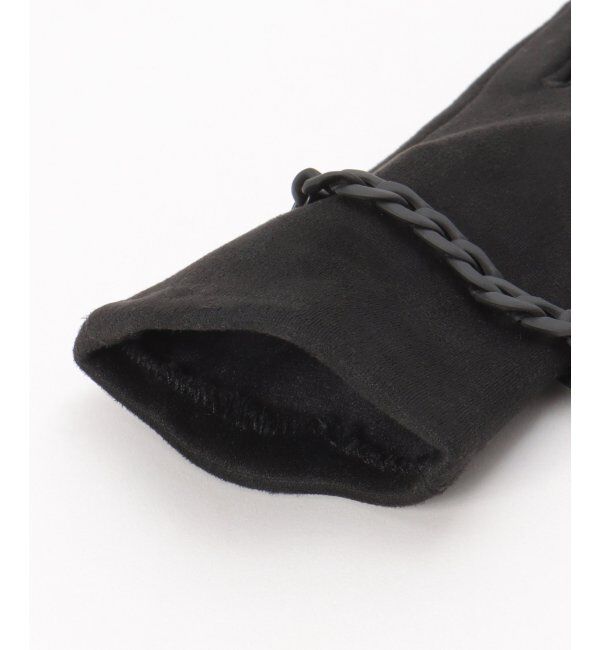 Lbc with Life「裾プラチェーン付きグローブ」|手袋|