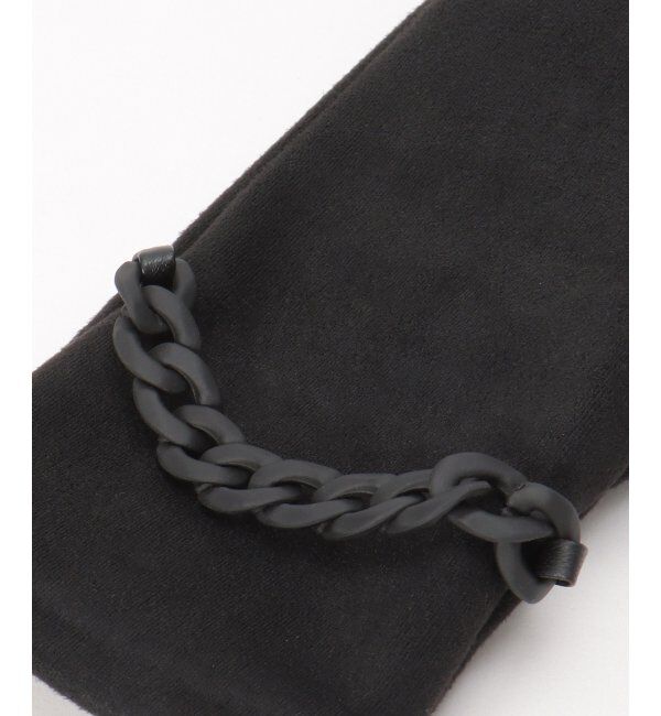 Lbc with Life「裾プラチェーン付きグローブ」|手袋|