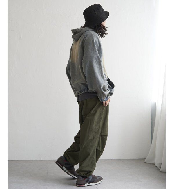 VENCE share style「デニムジップパーカー」|ブルゾン・スタジャン|