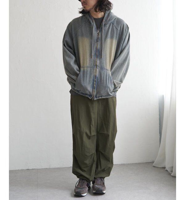 VENCE share style「デニムジップパーカー」|ブルゾン・スタジャン|