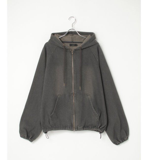 VENCE share style「デニムジップパーカー」|ブルゾン・スタジャン|