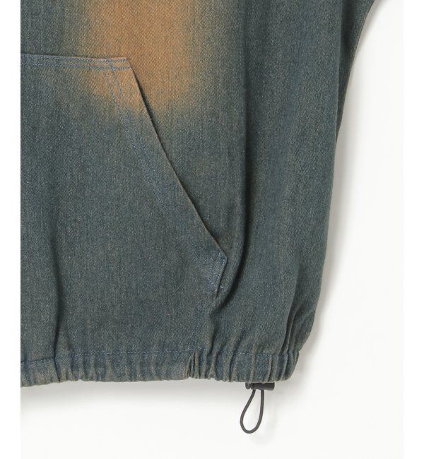 VENCE share style「デニムジップパーカー」|ブルゾン・スタジャン|