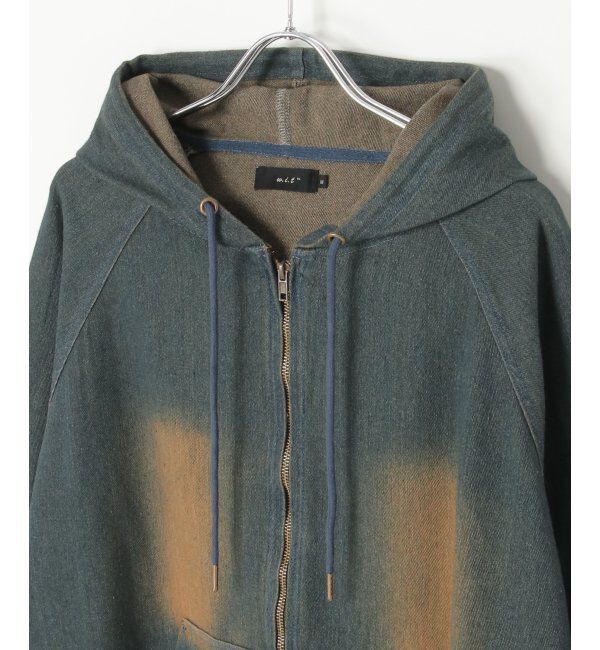 VENCE share style「デニムジップパーカー」|ブルゾン・スタジャン|