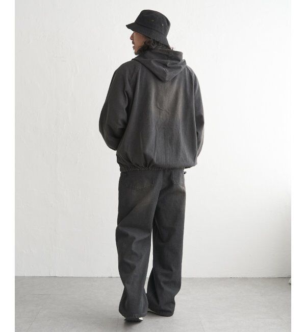 VENCE share style「デニムジップパーカー」|ブルゾン・スタジャン|