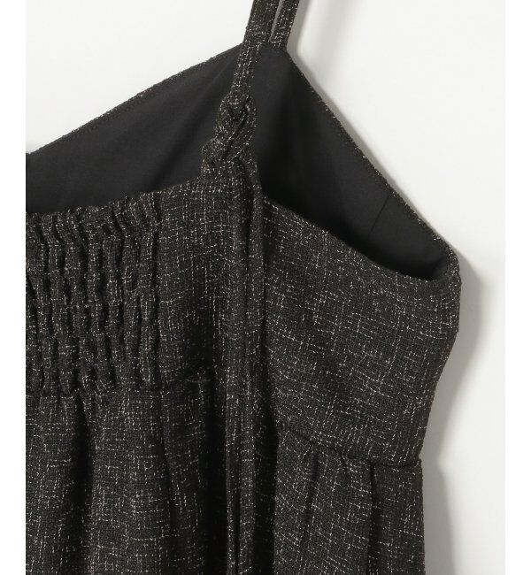 VENCE share style「サマーツィードキャミワンピース」|ワンピース|