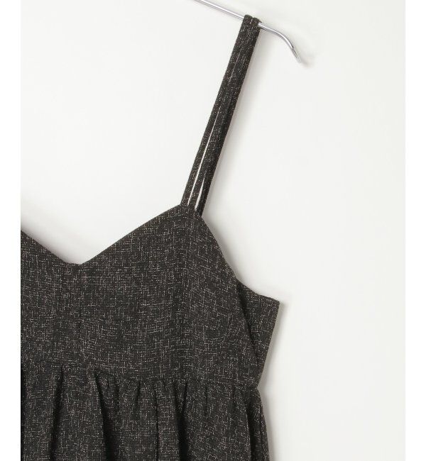VENCE share style「サマーツィードキャミワンピース」|ワンピース|