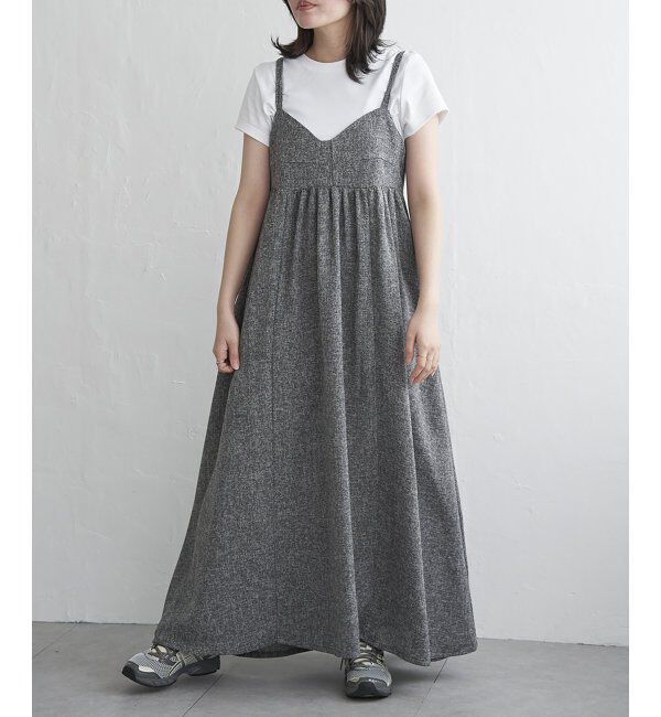 VENCE share style「サマーツィードキャミワンピース」|ワンピース|