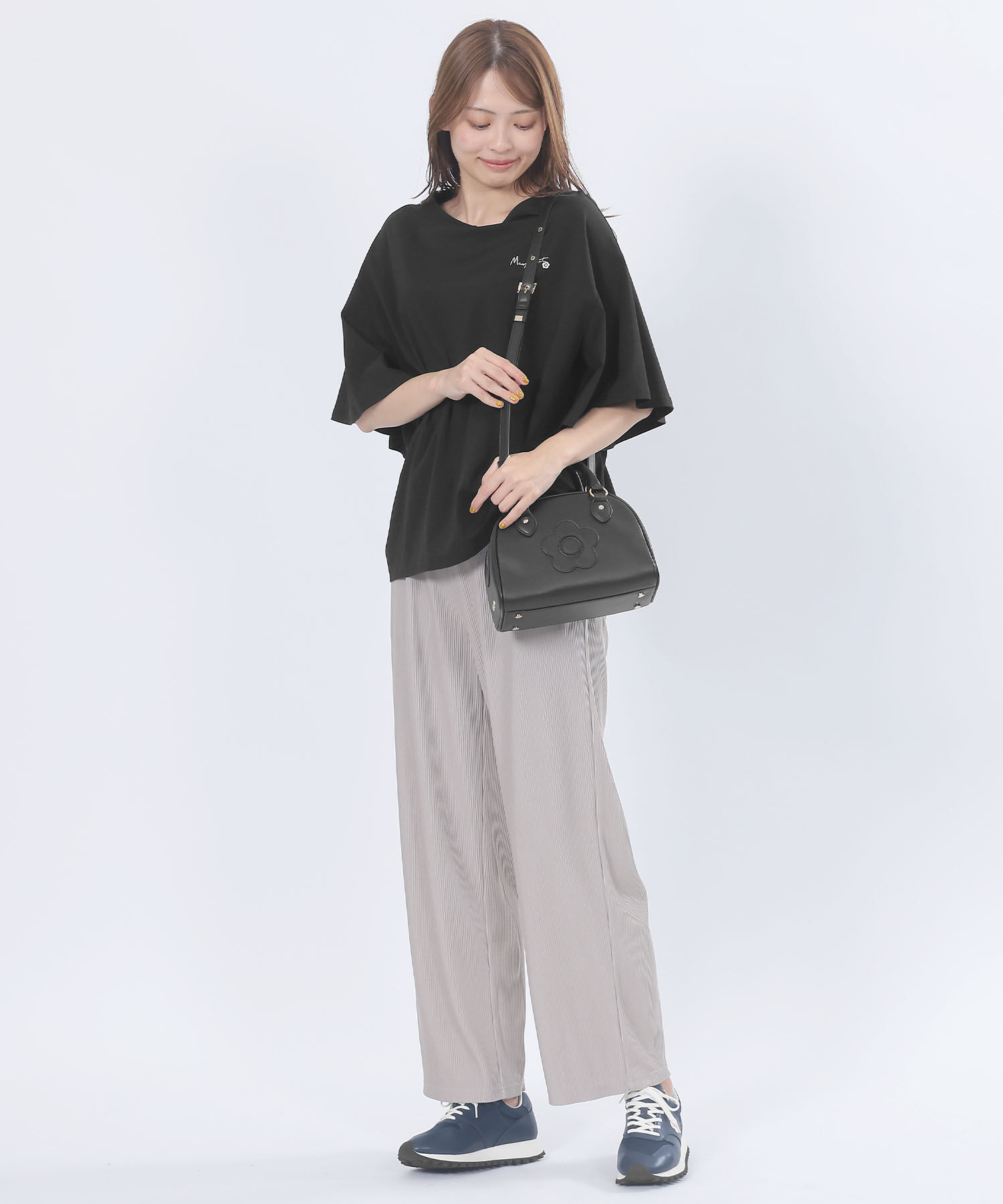 MARY QUANT「デイジーエンブロコンビ スニーカー」|スニーカー|