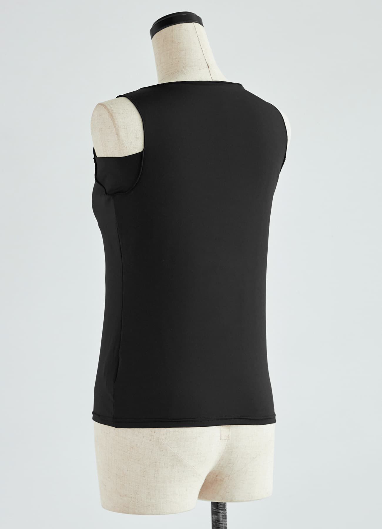 STYLE DELI「ワキ汗取りカップ付きインナータンクトップ／ハイバック」|インナー|