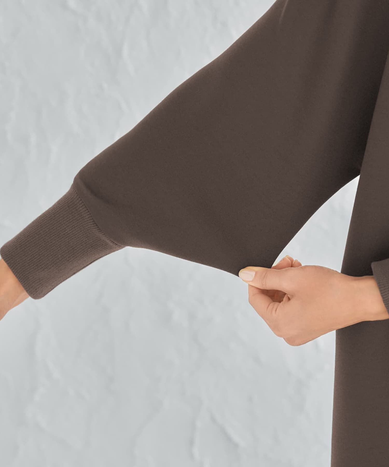 STYLE DELI「【Made in JAPAN】 なめらかダンボールスタンドネックトップス」|Tシャツ・カットソー|