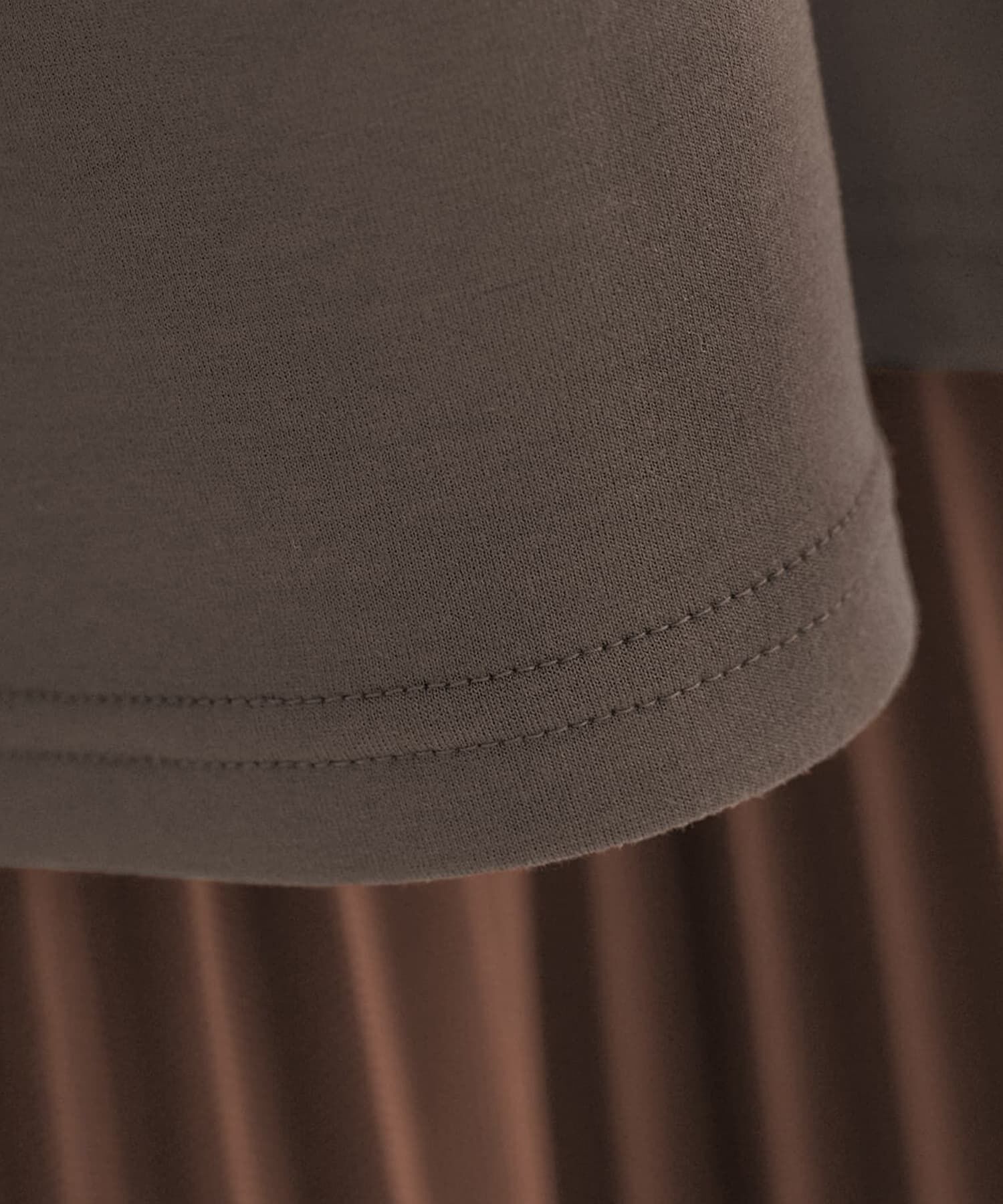 STYLE DELI「【Made in JAPAN】 なめらかダンボールスタンドネックトップス」|Tシャツ・カットソー|