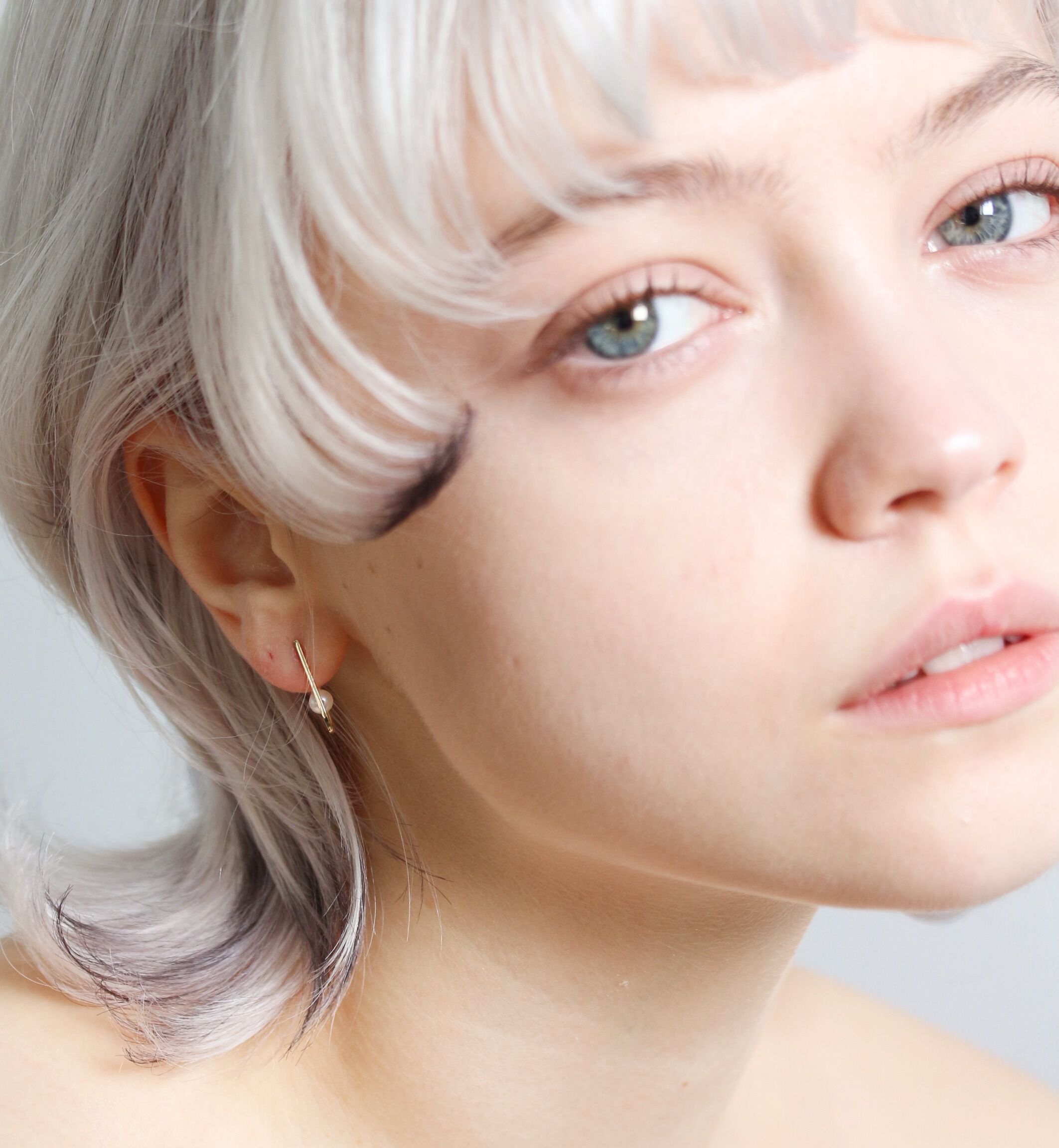  「パール ピアス | K10YG」|ピアス|