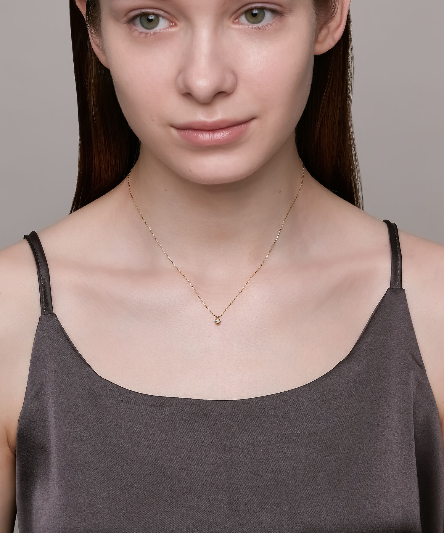 NOJESS「K18ダイヤモンドネックレス（0.05ct）」|ネックレス|