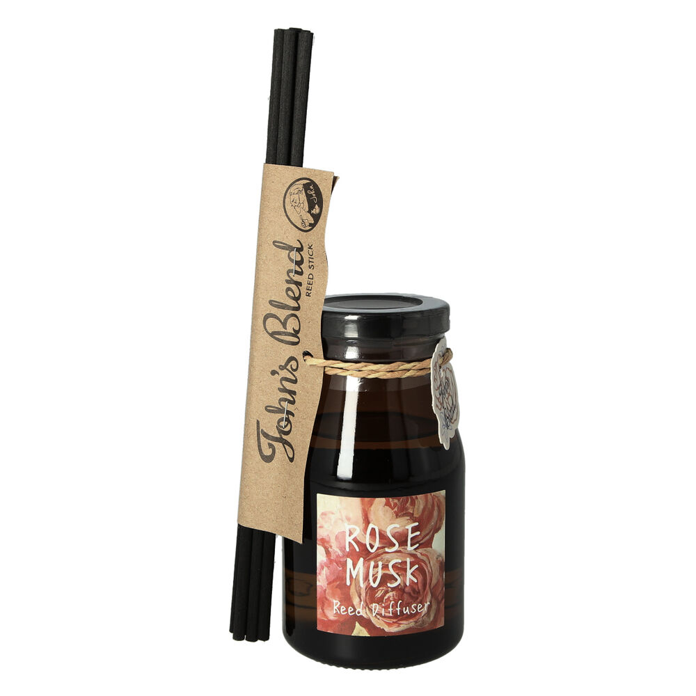 John's Blend「ジョンズブレンド リードディフューザー 通販 スティック ローズムスク 芳香剤 部屋」|香水・フレグランス|その他1