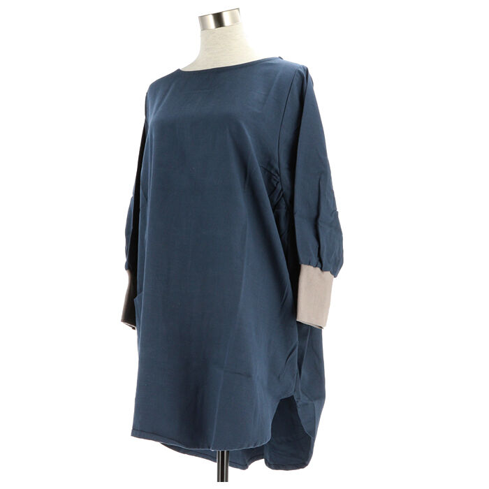 BACKYARD FAMILY「割烹着 おしゃれ 通販 無地 かっぽう着 エプロン チェニック ゆったり 大きめ 汚れ ガード」|食器・キッチングッズ|