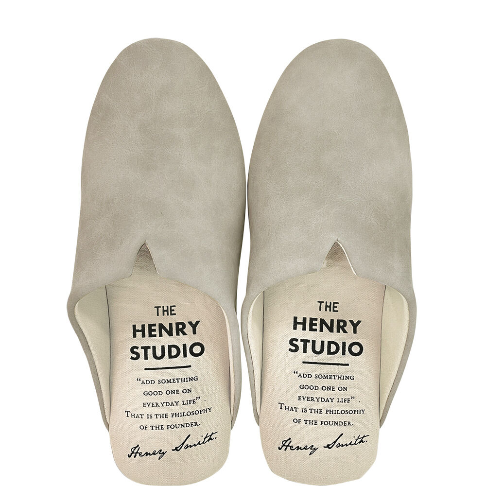 BACKYARD FAMILY「スリッパ 洗える おしゃれ 通販 来客用 室内履き レディース メンズ 社内 事務所 無地」|ルームシューズ|グレー1