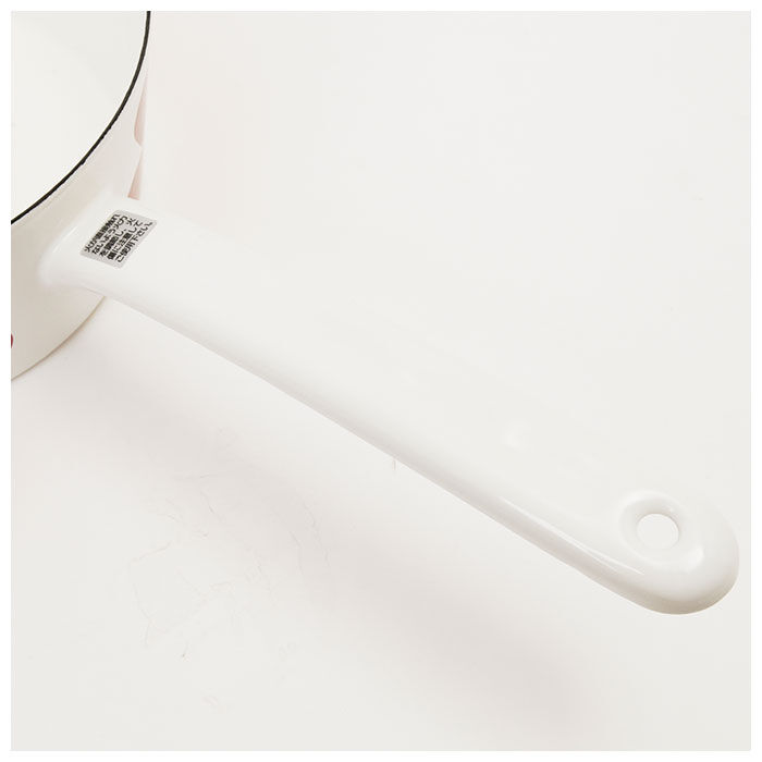 BACKYARD FAMILY「ミルクパン ホーロー 通販 琺瑯 ほうろう ホーロー鍋 琺瑯鍋 片手鍋 IH対応 両口ミルクパン」|食器・キッチングッズ|