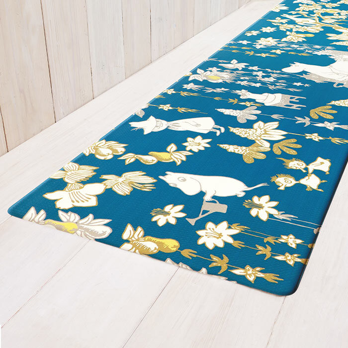 BACKYARD FAMILY「キッチンマット 120cm 通販 拭ける 45&times;120cm 北欧 ムーミン PVC製 かわいい」|その他|