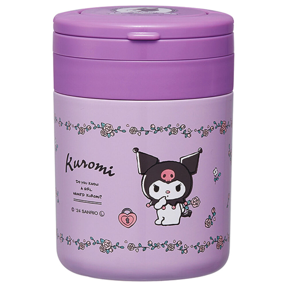 BACKYARD FAMILY「スープジャー かわいい 通販 デリカポット 弁当箱 ランチジャー 保温 保冷 300ml」|食器・キッチングッズ|パープル1