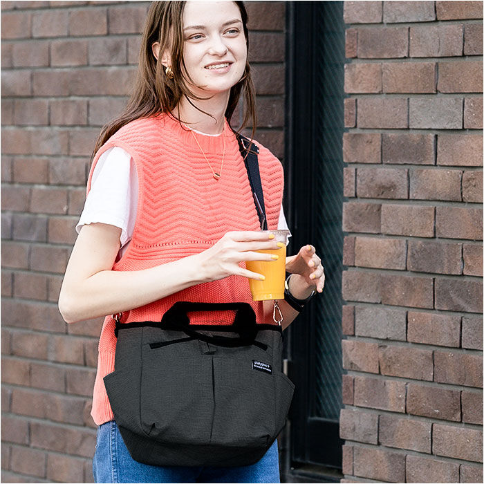 BACKYARD FAMILY「トートバッグ 犬 散歩 通販 散歩バッグ ショルダーバッグ 肩掛けバッグ 散歩トート 多機能」|トートバッグ|