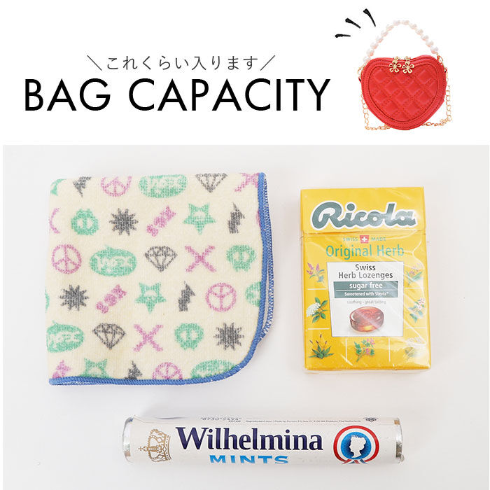 BACKYARD FAMILY「パーティーバッグ 女の子 ハート型 ミニ 通販 パーティーバック パーティー バッグ バック」|その他|