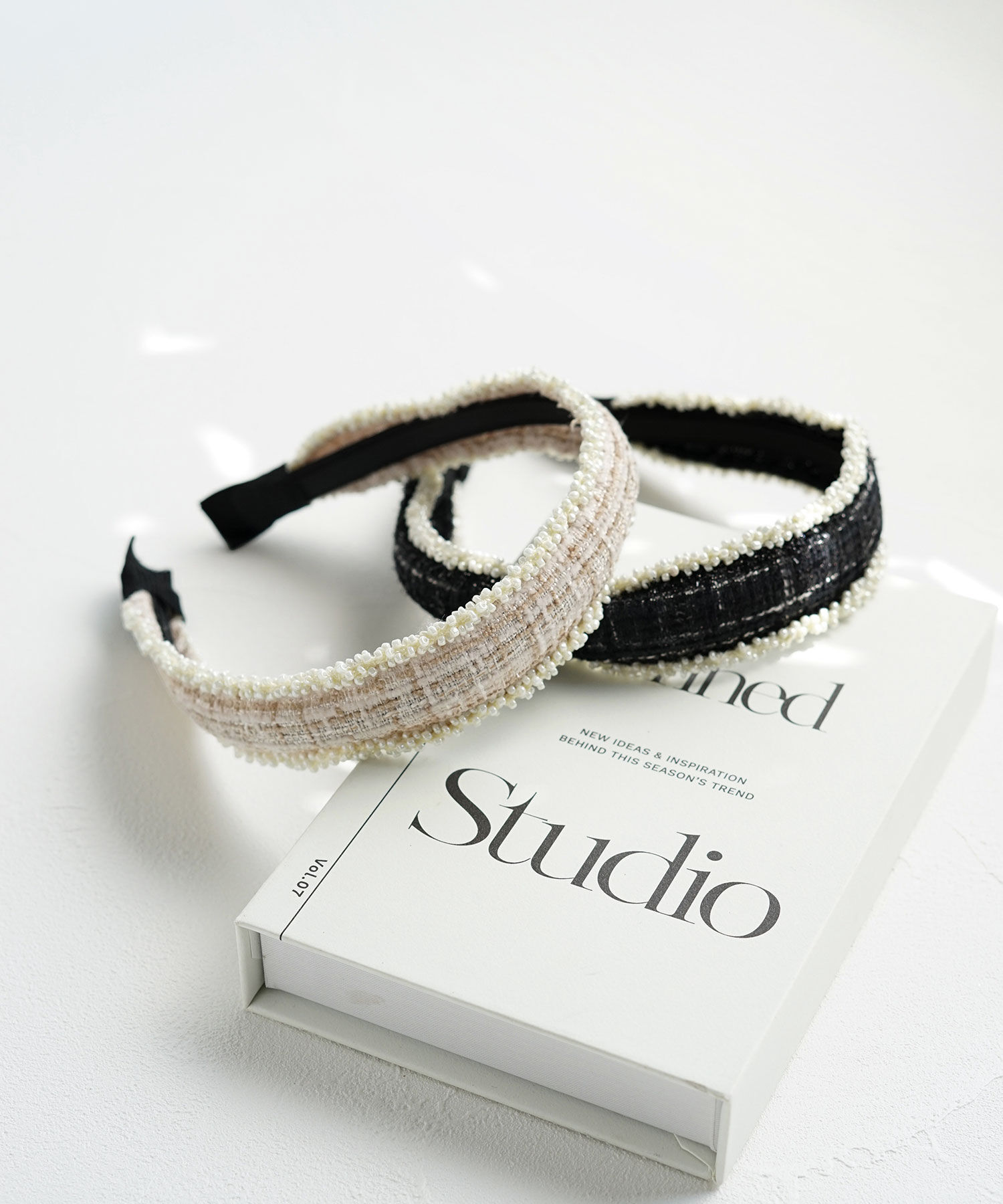 BACKYARD FAMILY「Rora カチューシャ キッズ 通販 モア ツイード 髪飾り 髪留め 髪どめ ヘアアクセサリー」|その他|