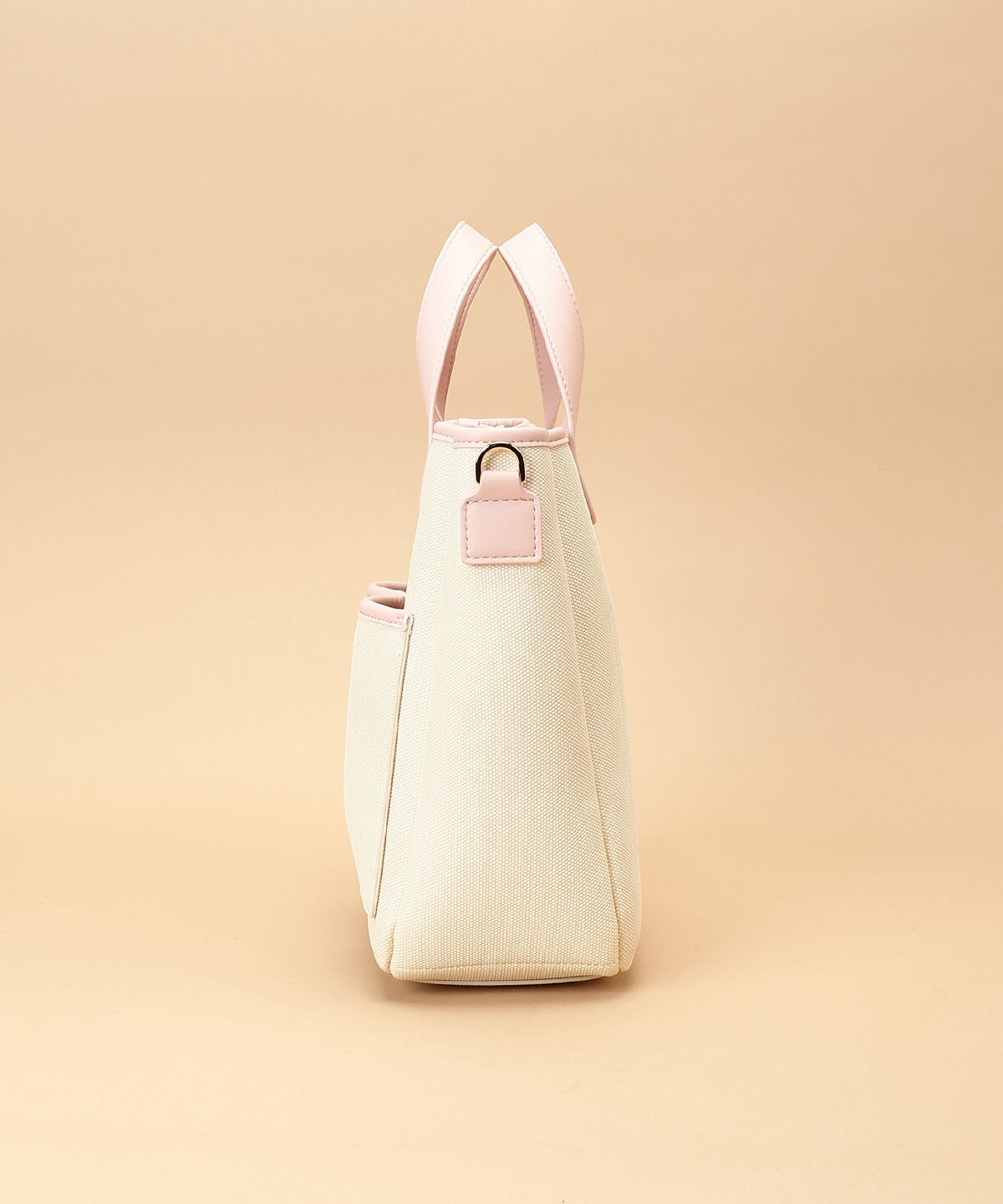 Samantha Thavasa「キャンバスデザイン 合皮スクエアトートバッグ 小サイズ」|トートバッグ|