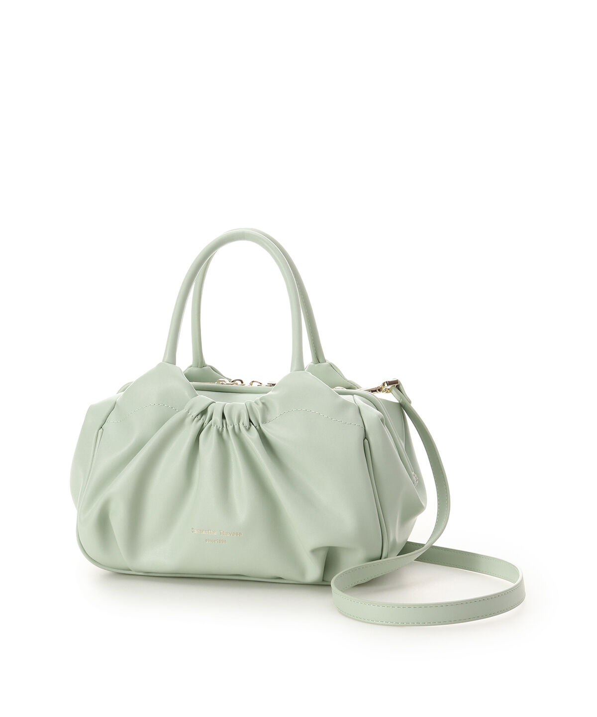 Samantha Thavasa「ギャザーデザインハンドバッグ」|ハンドバッグ|