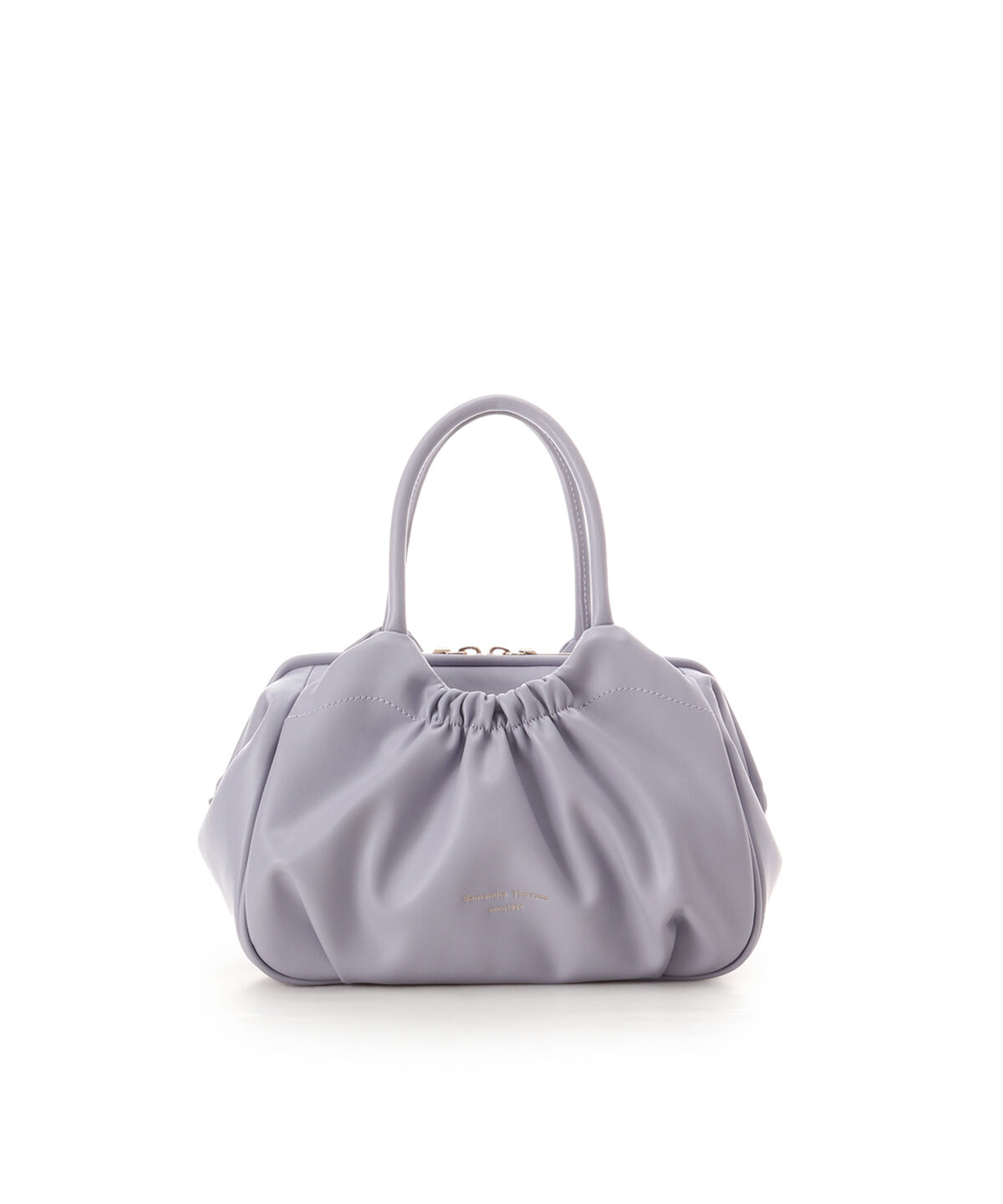 Samantha Thavasa「ギャザーデザインハンドバッグ」|ハンドバッグ|ラベンダー