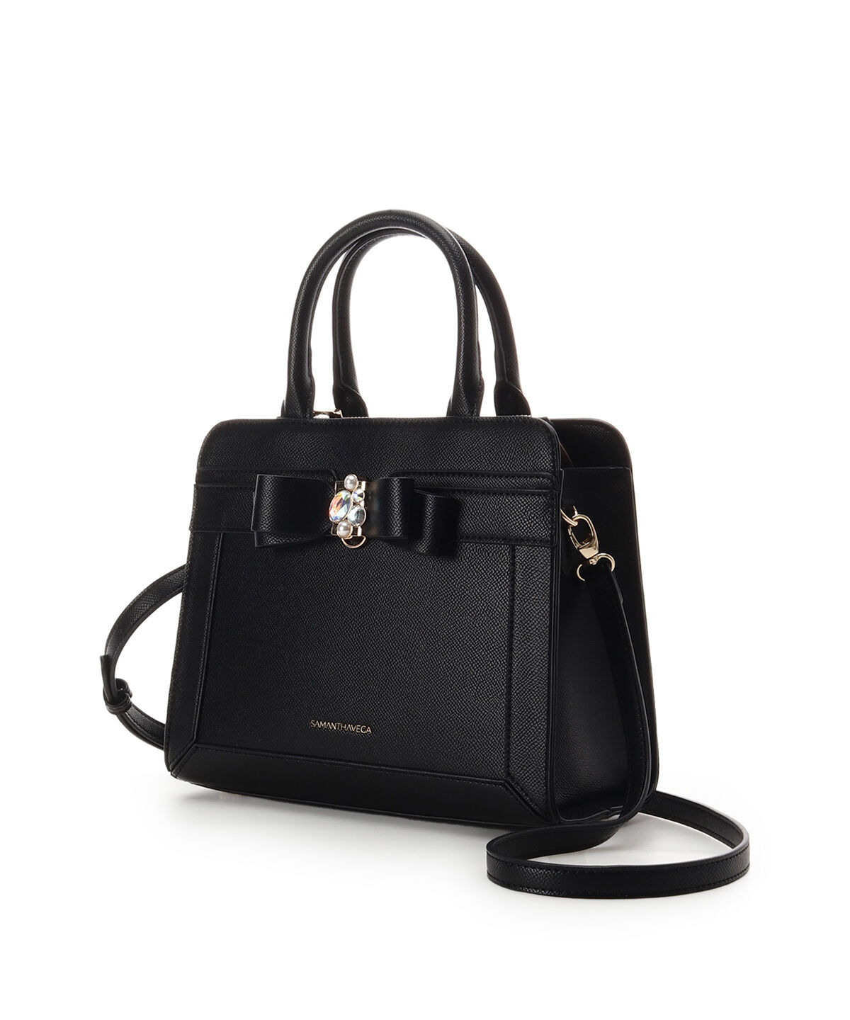 Samantha Vega「ジュエルリボンハンドバッグ」|ハンドバッグ|