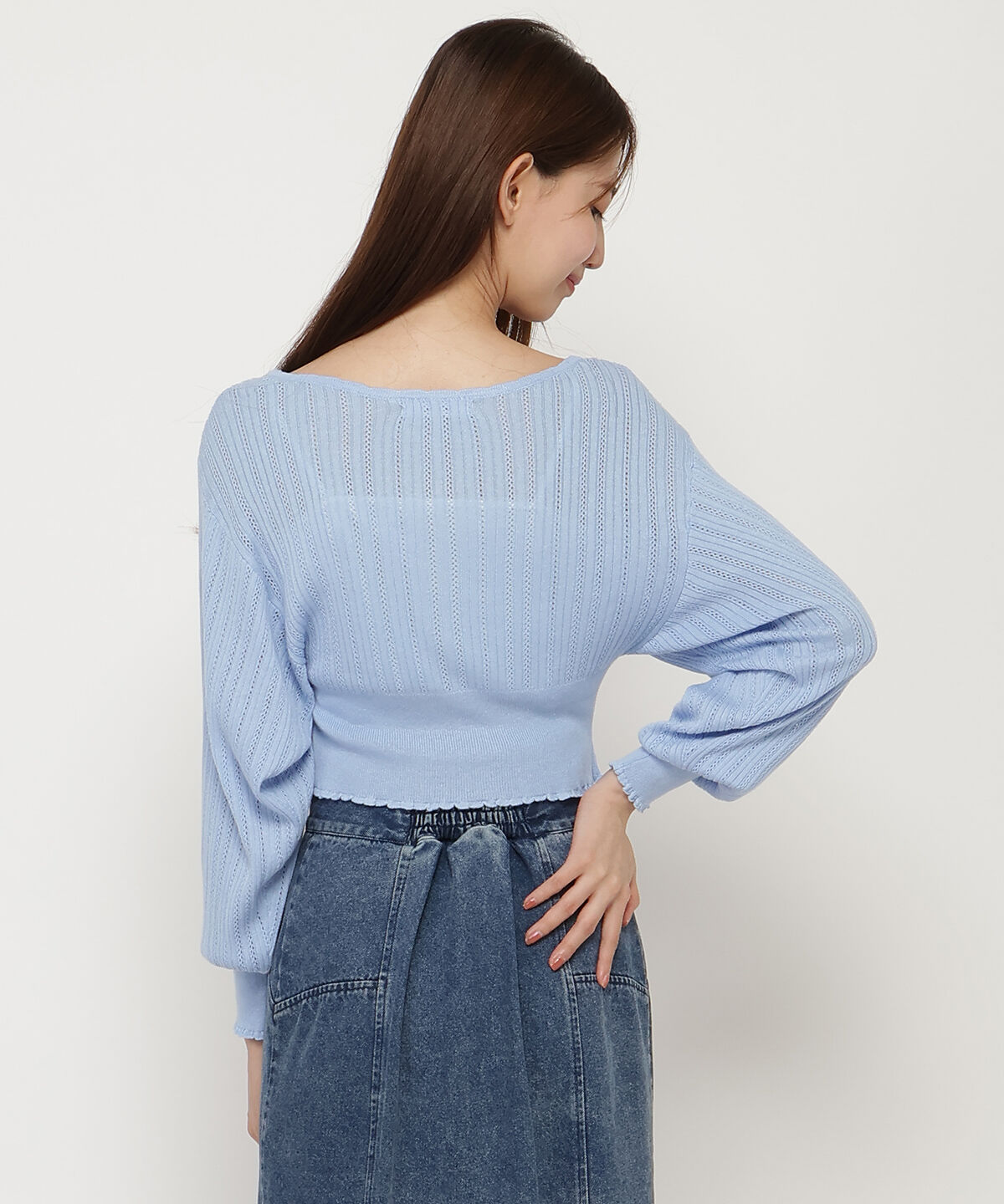 REDYAZEL「クロシェカーディガン」|カーディガン|