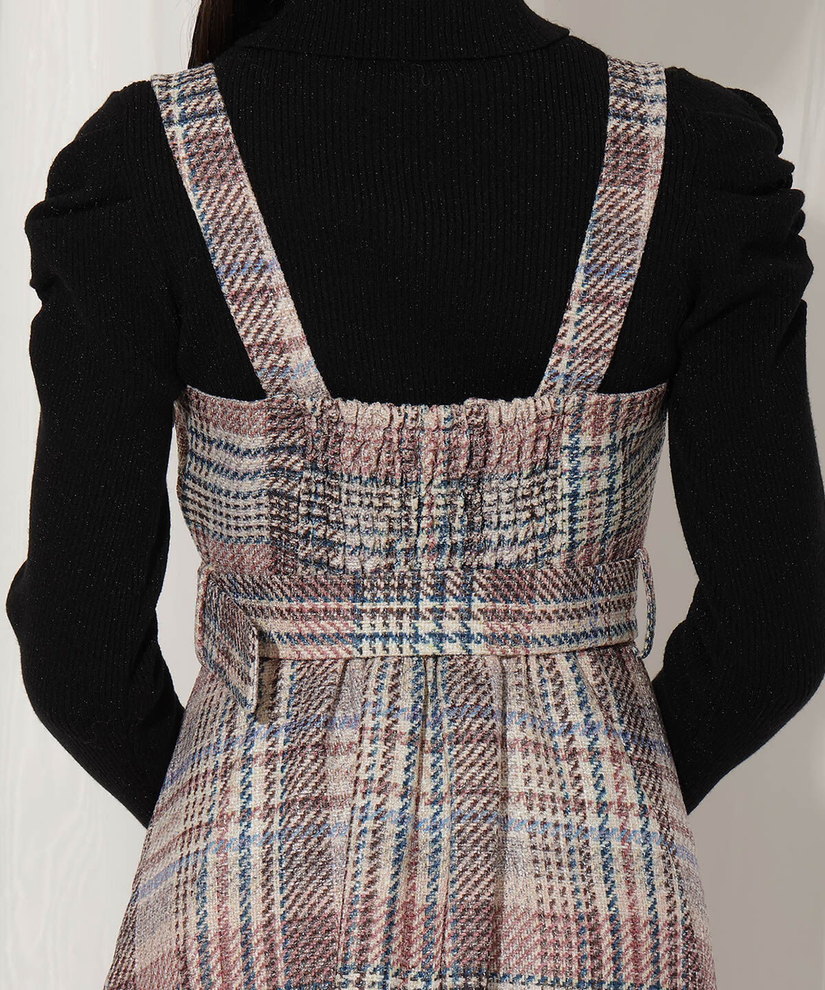 WILLSELECTION「ラメツイードワンピース」|ワンピース|