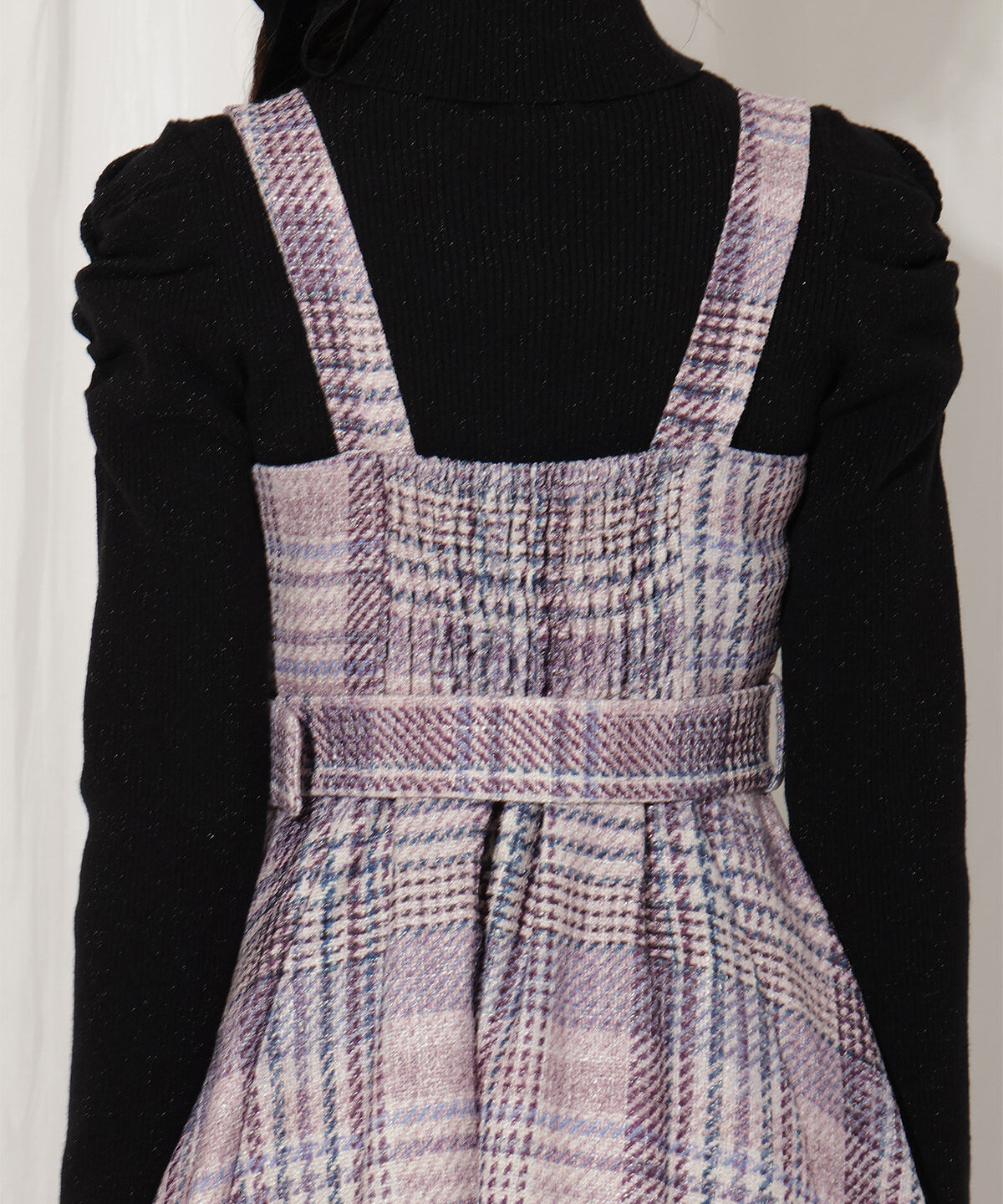 WILLSELECTION「ラメツイードワンピース」|ワンピース|