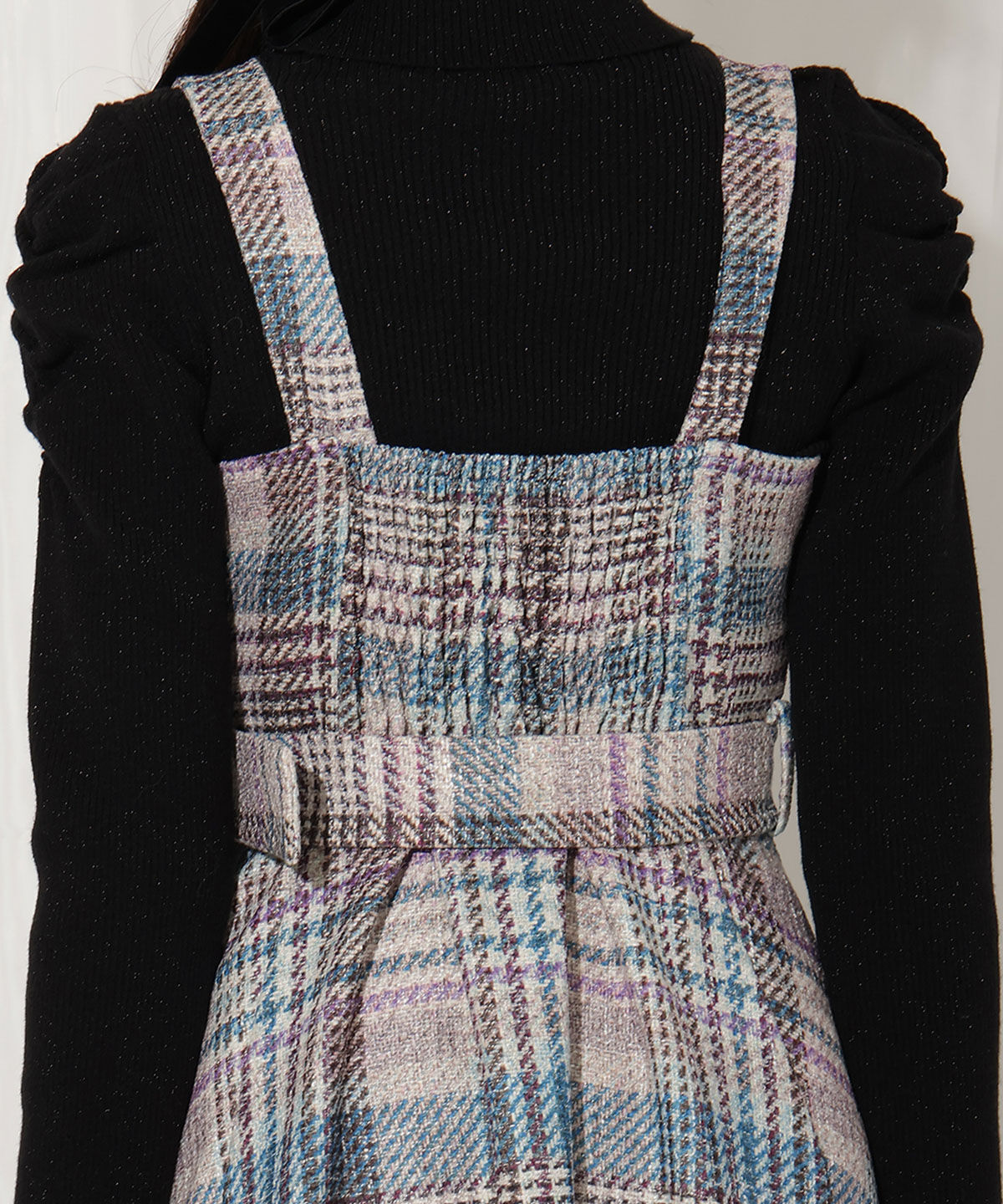 WILLSELECTION「ラメツイードワンピース」|ワンピース|