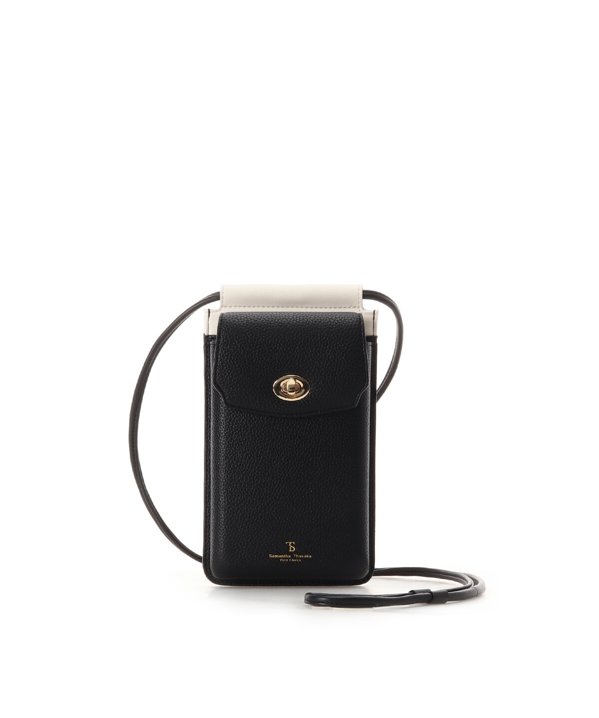 Samantha Thavasa Petit Choice「フラップバイカラースマホショルダー」|ショルダー・メッセンジャー|