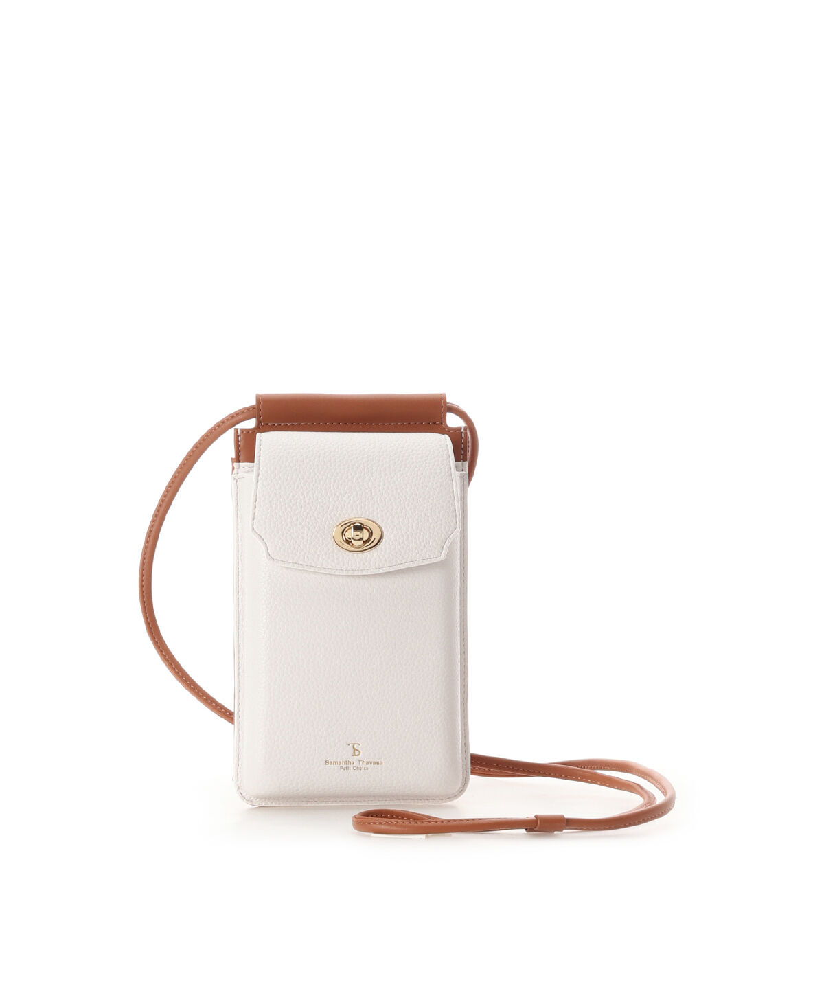 Samantha Thavasa Petit Choice「フラップバイカラースマホショルダー」|ショルダー・メッセンジャー|