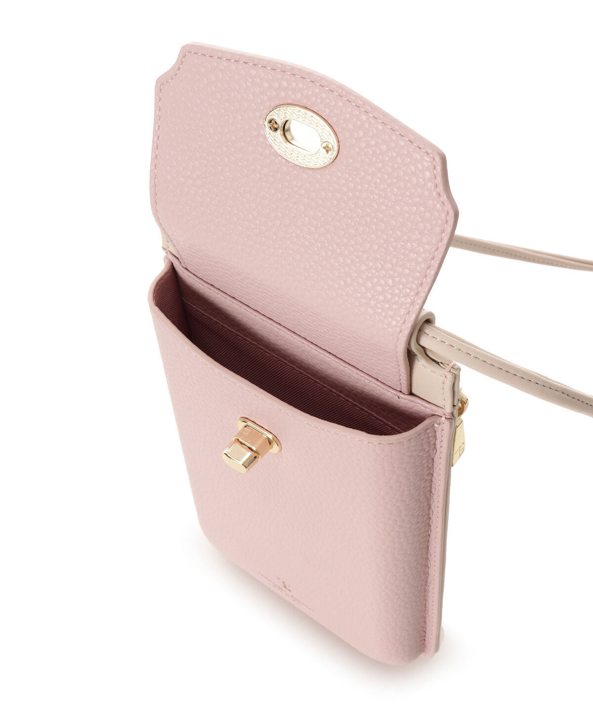 Samantha Thavasa Petit Choice「フラップバイカラースマホショルダー」|ショルダー・メッセンジャー|