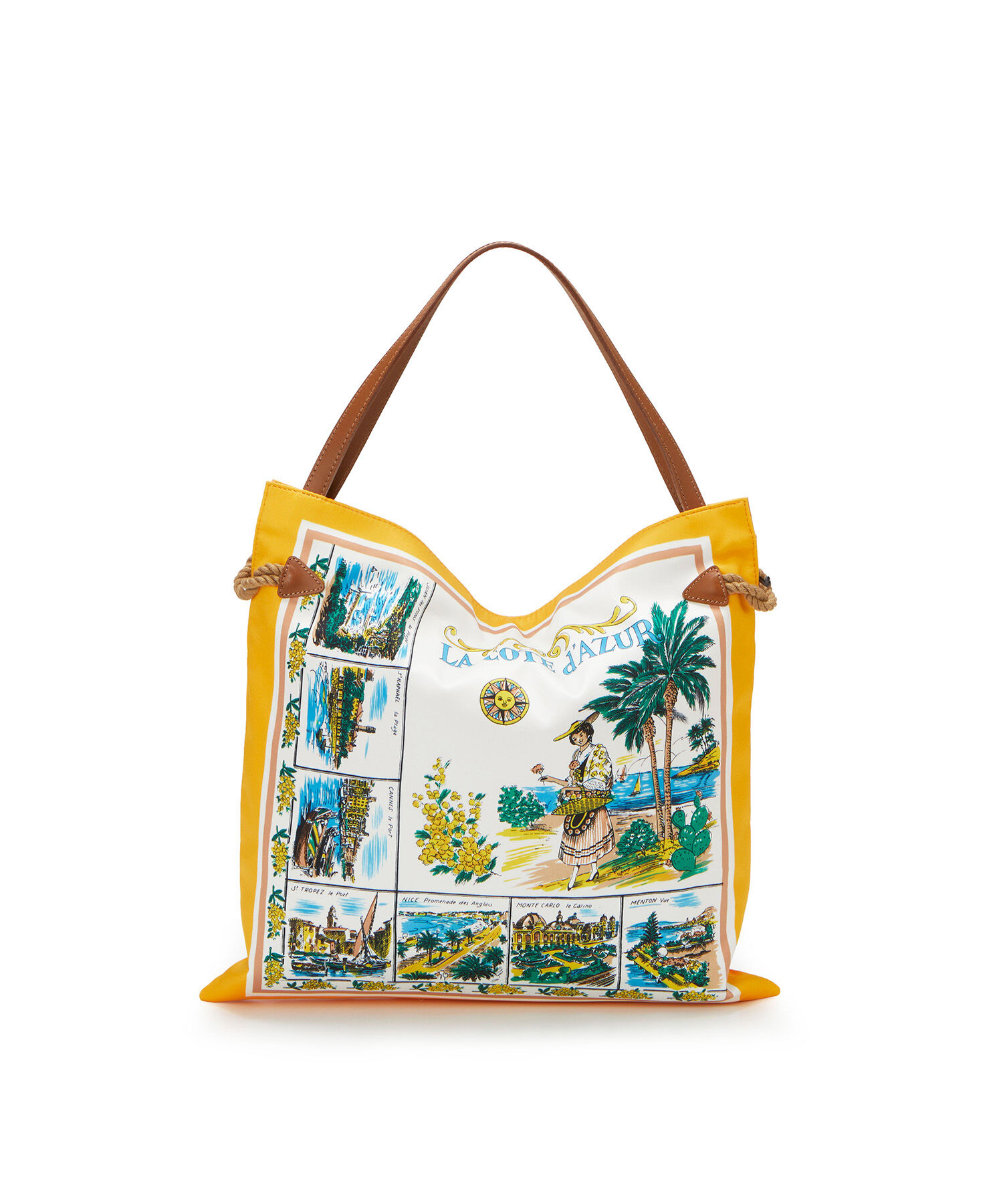 TOPKAPI TREASURE「【TREASURE TOPKAPI】マイルドサテン スカーフ柄 トートバッグ」|トートバッグ|