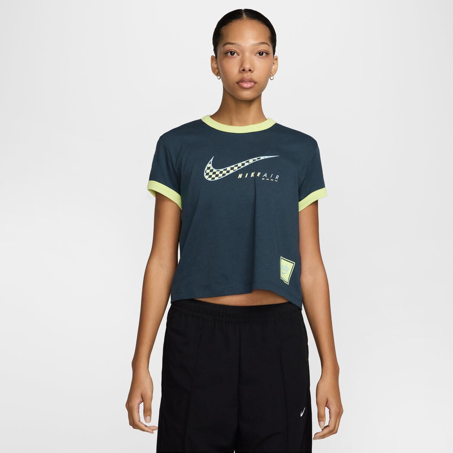 NIKE「【NIKE ｳｪｱ】W CLUB TEE MOTO RGR」|Tシャツ・カットソー|ブルー
