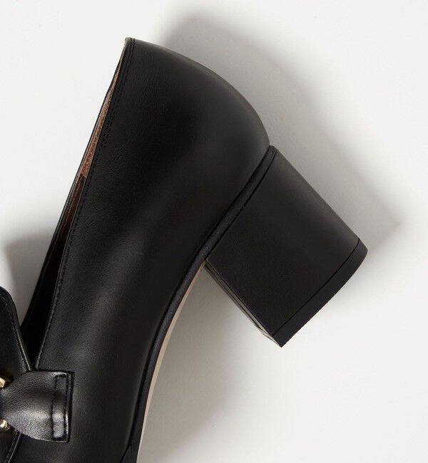 ODETTE E ODILE「チェーンヒールアップローファーパンプス55&uarr;」|パンプス|