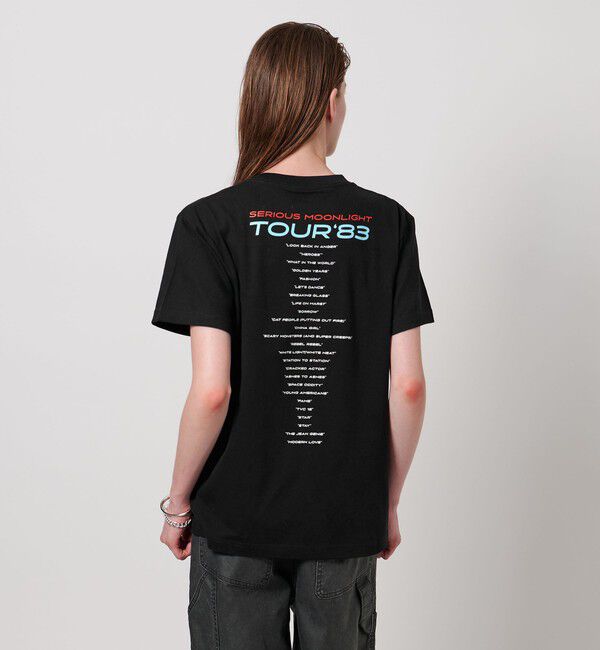 ASTRAET「＜ASTRAET＞D/BOWIE 83TOUR2 プリントTシャツ」|Tシャツ・カットソー|
